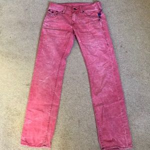 Acid Wash (Pink) True Religion Jeans